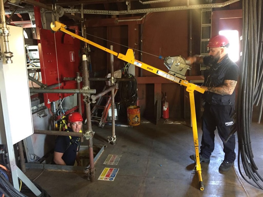 Davit Arm Rescue System