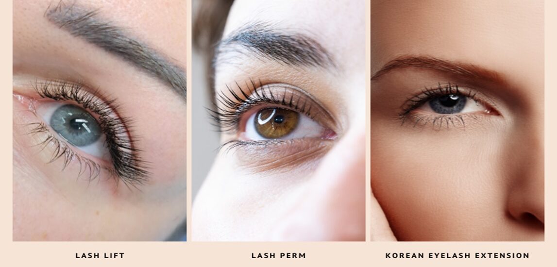 Korean Eyelash Extensions versus Lash Perm