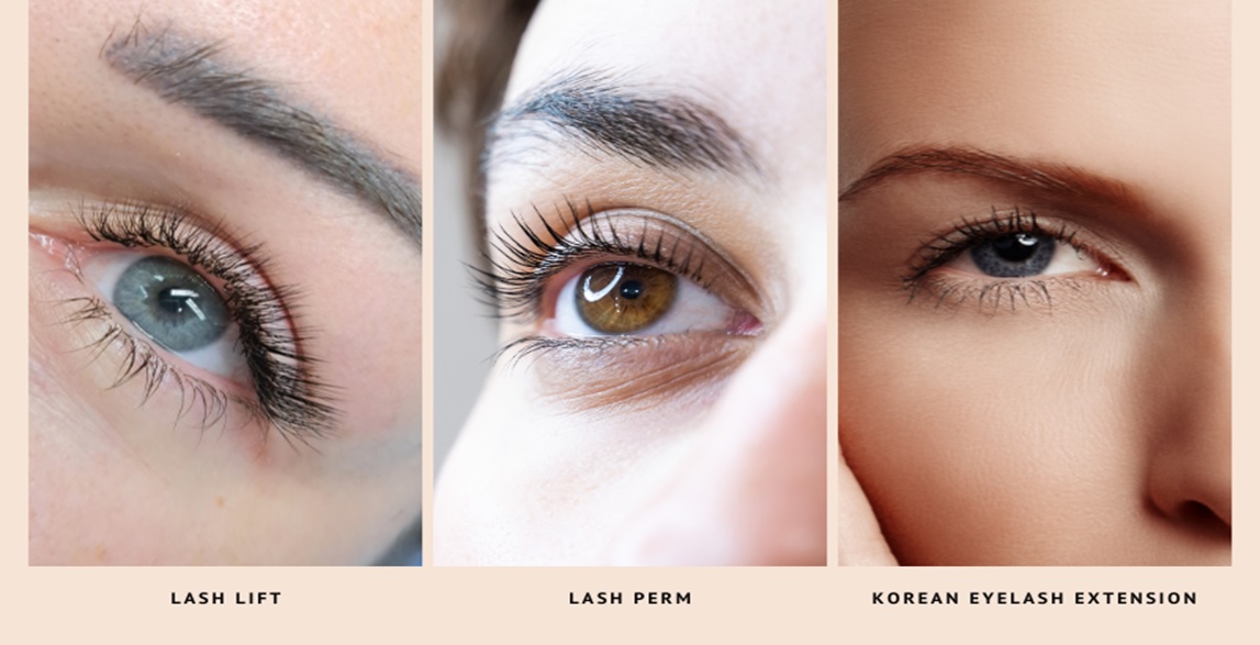 Korean Eyelash Extensions versus Lash Perm