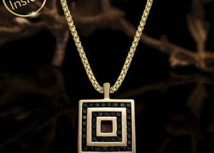 14k Gold Jewelry For Men Featuring Bible Inside Square Ring By My Nano Jewelry